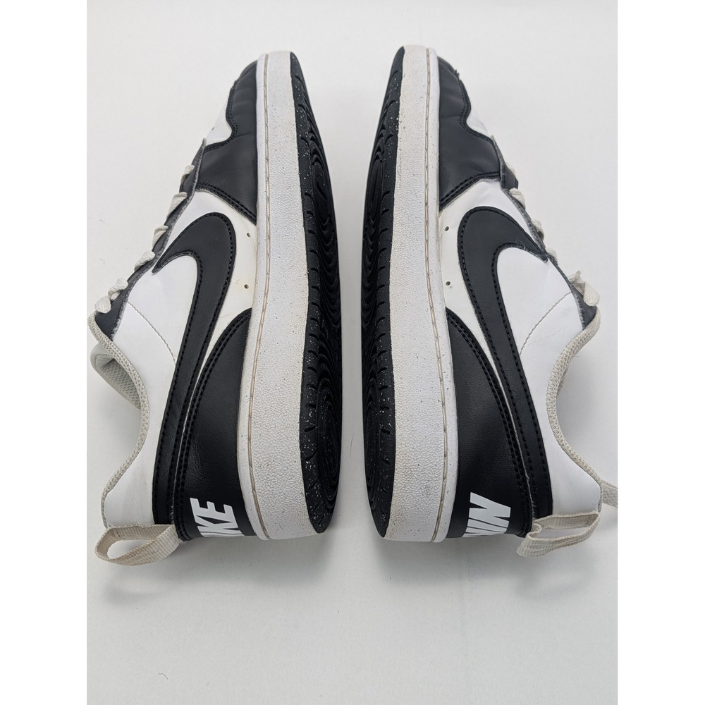 Nike Court Borough Low Recraft Big Kids Shoes Black White DV5456-131 7Y - Picture 9 of 11